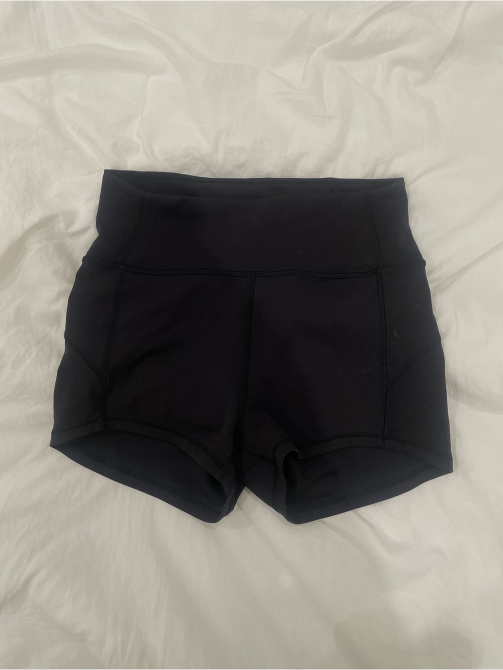 lululemon athletica Black High-Rise Performance Shorts
